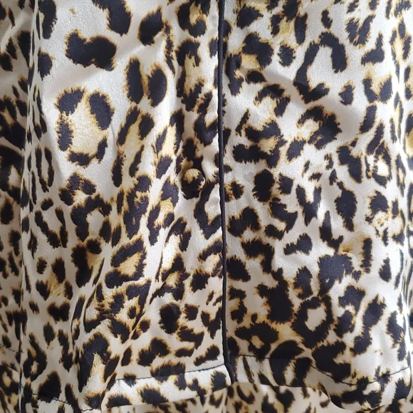 INC International Concepts Intimates Cheetah 🐆 Pajama Night ware - Picture 7 of 14